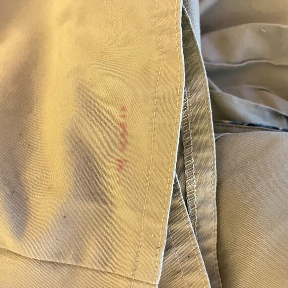 A13 Vintage Miss Joni Button Up Dress Sheath Brown Plaid Tie Back Sz 8 - Picture 8 of 8